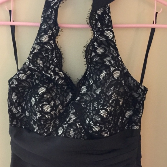 WHBM Lace Halter Dress - Picture 5 of 5